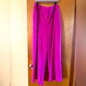 Fashion to Figure Gabi Fresh Pink Wide Leg Trouser. New.